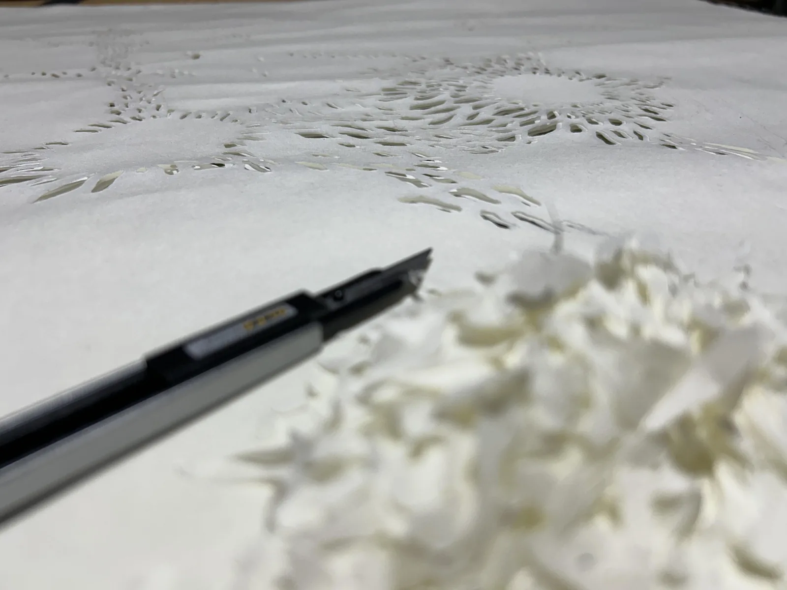 深沢朝実 作品・制作風景 2