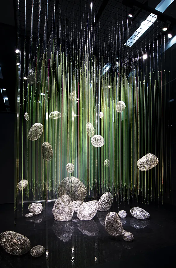 熊井恭子 作品・制作風景 2