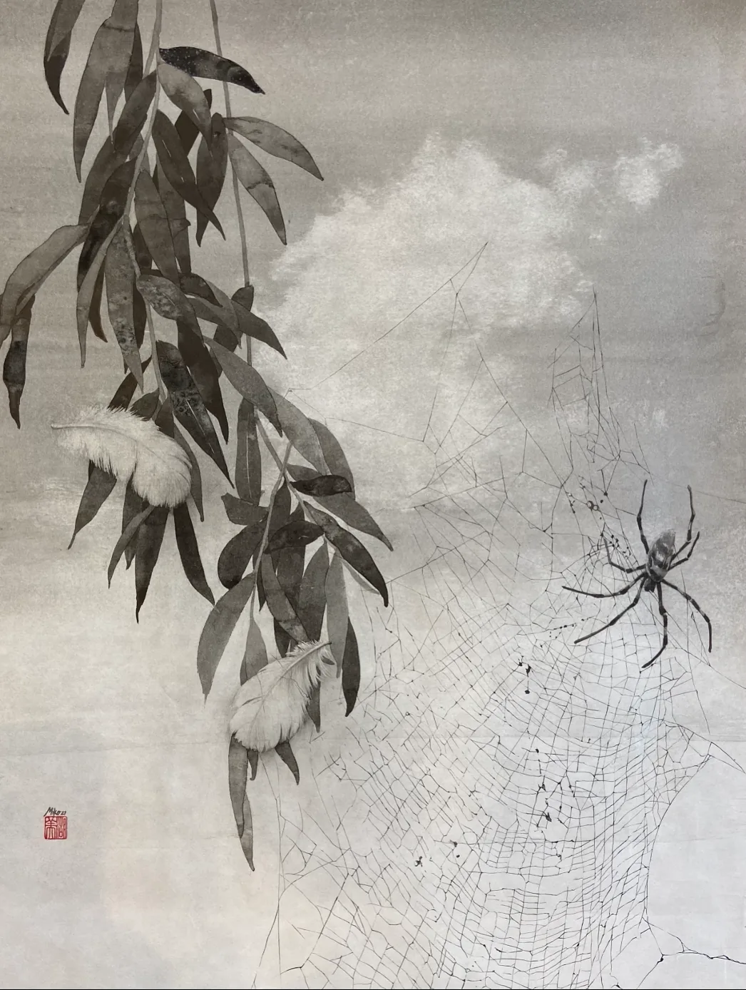 新川美湖 作品・制作風景 1
