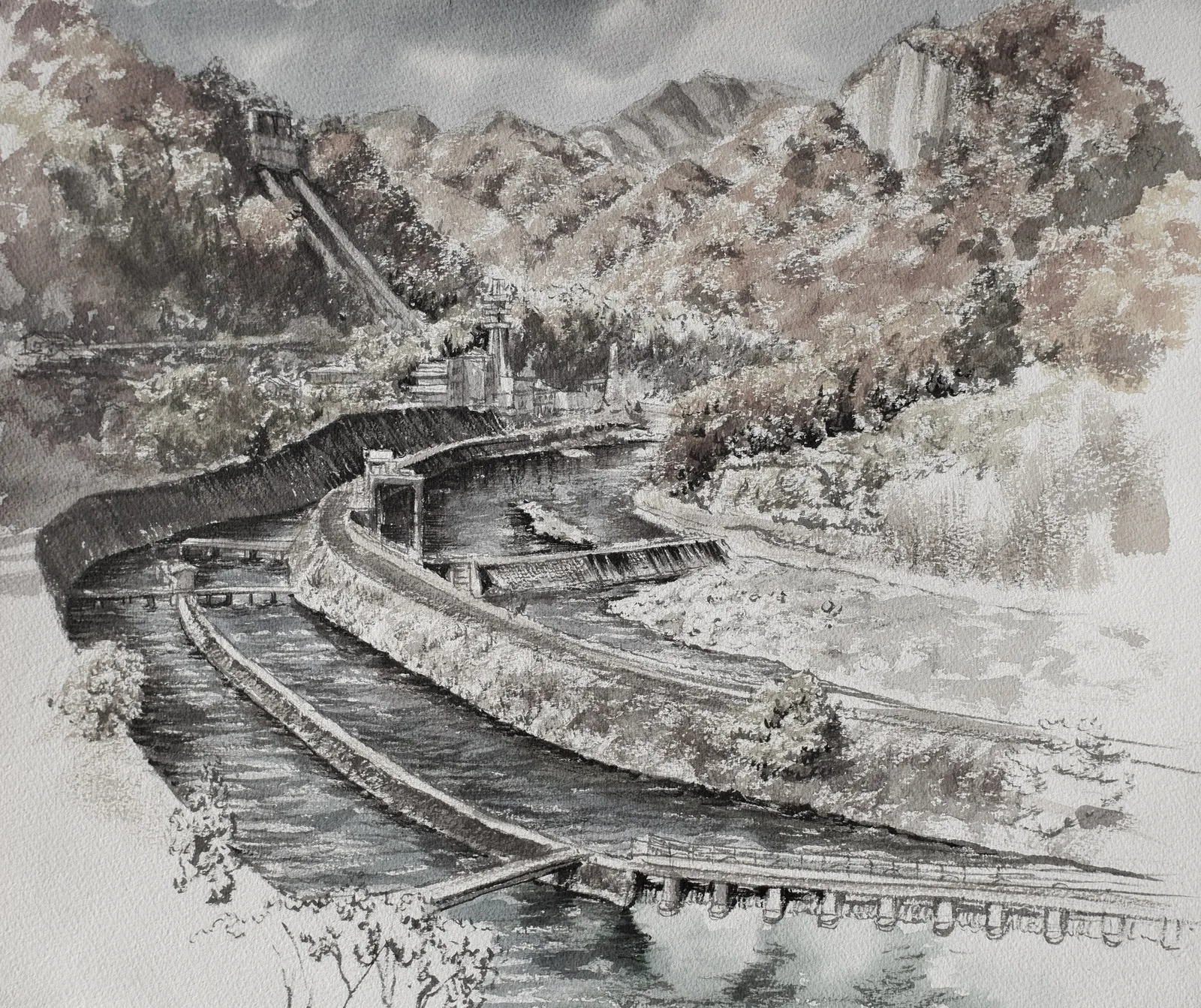 棚町宜弘 作品・制作風景 1