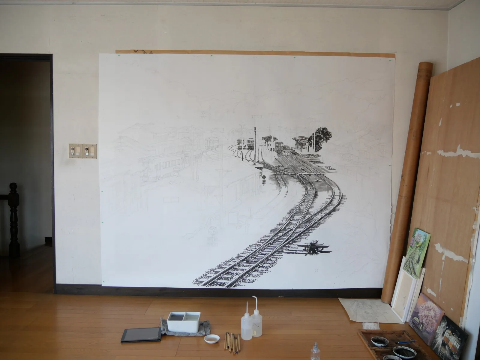 棚町宜弘 作品・制作風景 2